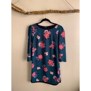 Xhilaration Long Sleeve Floral Dress
